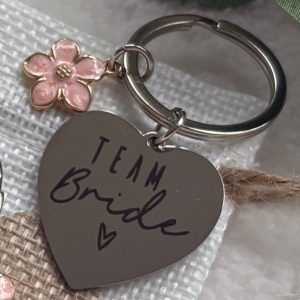 TEAM BRIDE sleutelhanger