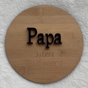 Jij bent goud waard rond