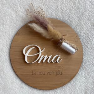 Oma Ik hou van jou rond